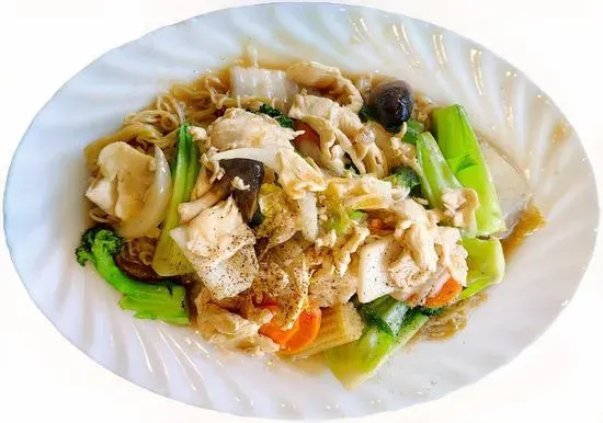 X1. Mì Xào Gà / Chicken Stir-fried Noodles