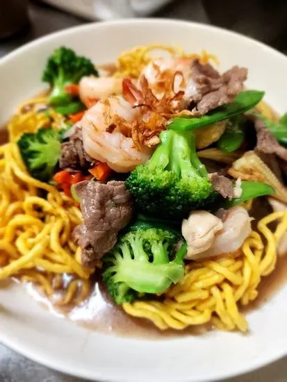 D- Pan Fried Noodle