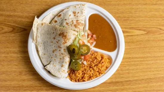 # 1. Combo Quesadilla