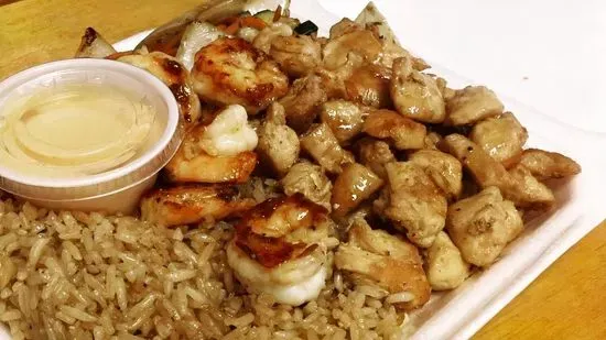 Hibachi Chicken & Shrimp