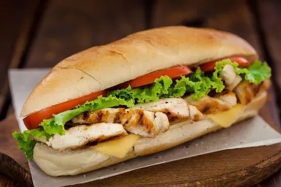 Grilled Chicken Hot Sub