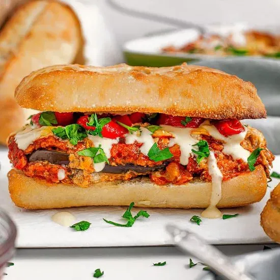 Eggplant Parm Hot Sub