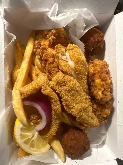 Two Fish & Two Chicken Tenders