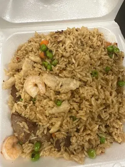 FR 8. Beef, Chicken & Shrimp Fried Rice