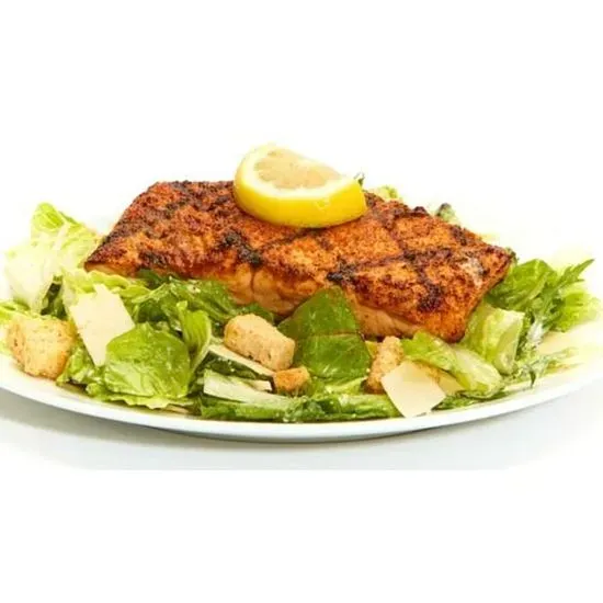 Caesar Salad w/ Grilled Salmon