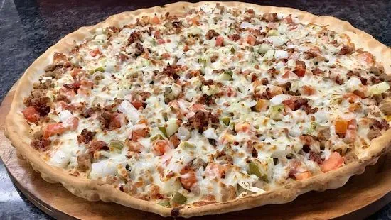 16' Cheeseburger Specialty Pizza