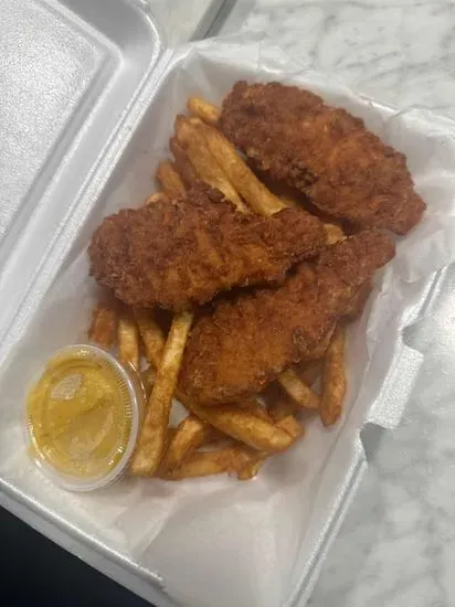 3 Kid's Chicken Fingers with Fries