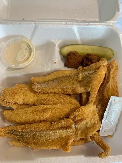 Traditional Fried Catfish (5 Pieces)