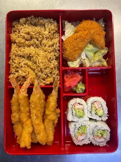 Bento Box Shrimp Tempura