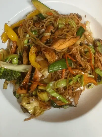 Chicken Yakisoba