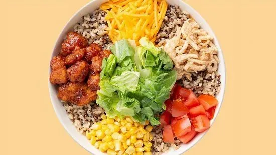 Smoky BBQ Chicken Warm Grain Bowl