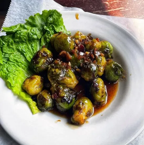 Pan-Fried Brussels Sprouts