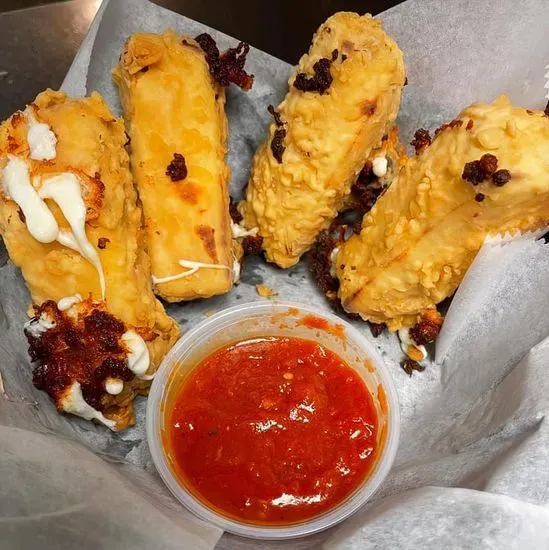 Beer Battered Mozzarella Sticks