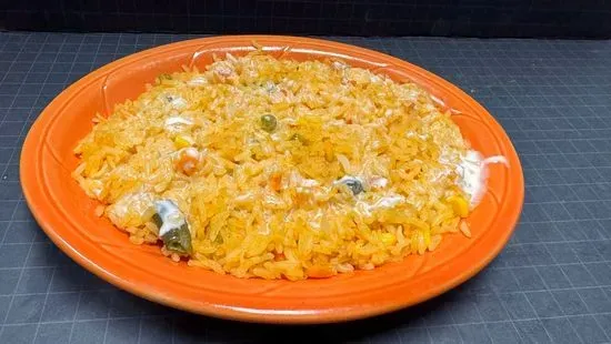 Rice With Cheese Sauce