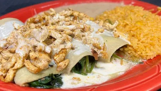 Spinach Enchiladas