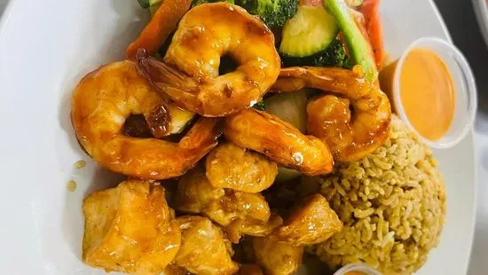 7. Hibachi Chicken and Shrimp