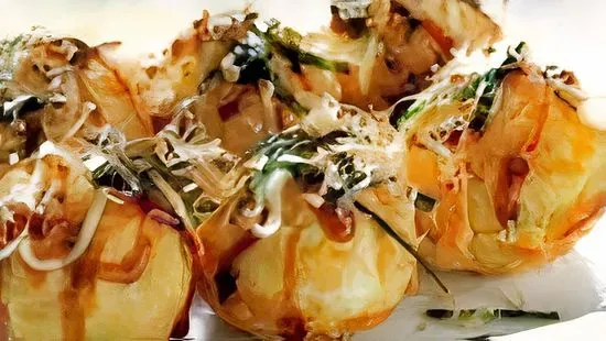 Takoyaki (150 Cal/5 Balls)