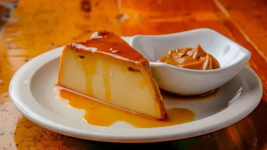 Flan Con Dulce De Leche