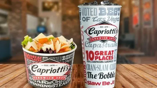 Combo Side Salad & Large Fountain Drink
