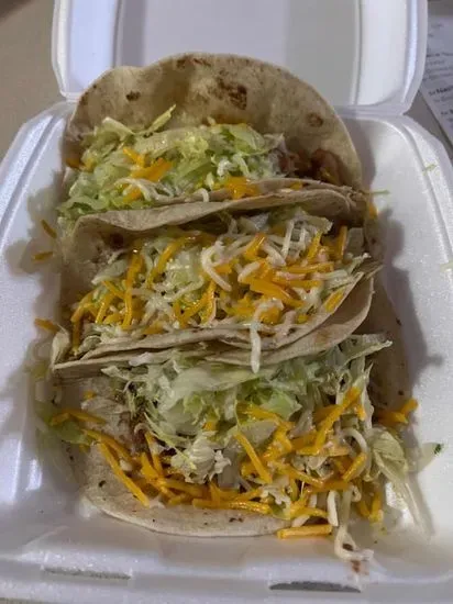 3 Mexican Tacos