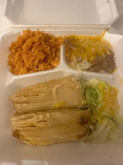 (2) Tamales combo