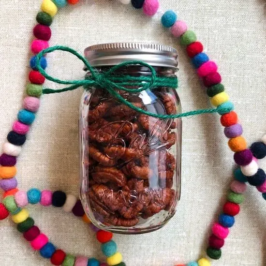 Spiced Candied Pecans