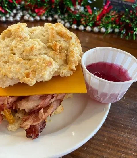 Ham & Cheese Biscuit