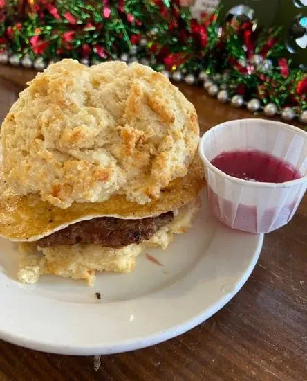 Sausage & Egg Biscuit