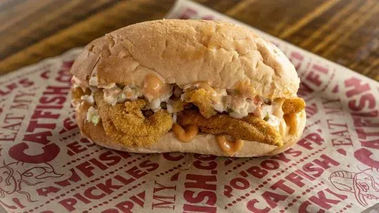 Fried Catfish Po'boy