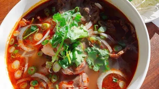 C1. Spicy Beef Noodle Soup (Bún Bò Huế)