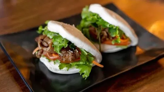 A8. Steamed Bao Bun with Grilled Pork