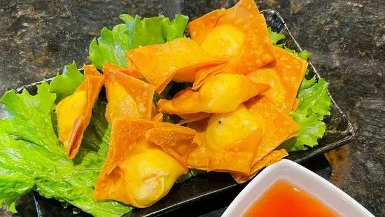 A3. Crab Rangoon (8 Pieces) (Hoành Thánh Chiên)