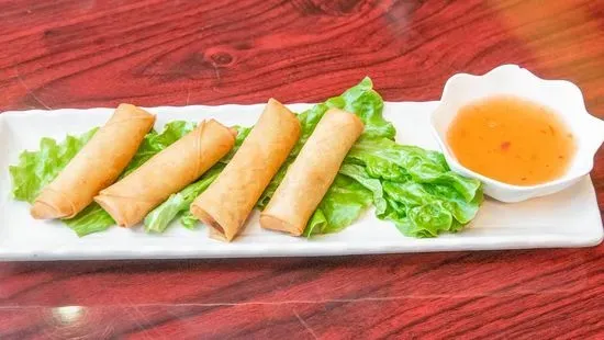 A2. Crispy Egg Rolls (4 Rolls) (Chả Giò)