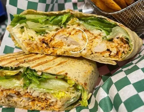 Blackened Chicken Caesar Wrap