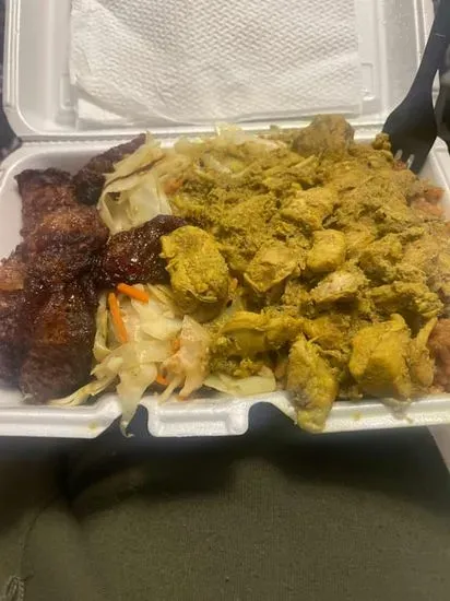 Large Chicken Curry Meal
