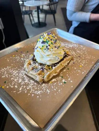 King Cake Waffle