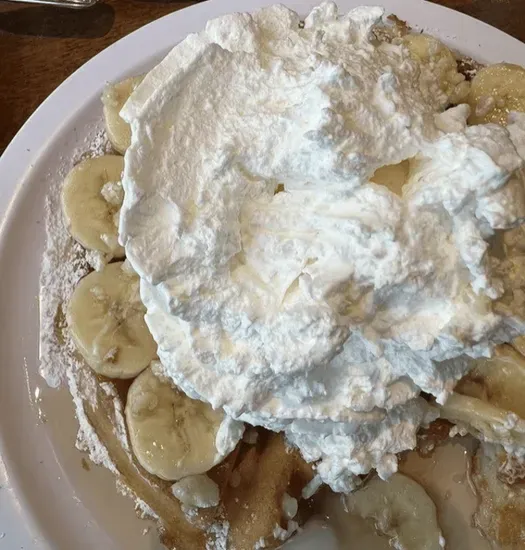 Fresh Banana Waffle