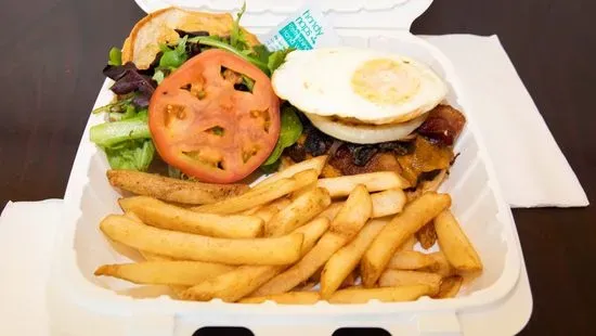 Eggs 'n Things Signature Burger