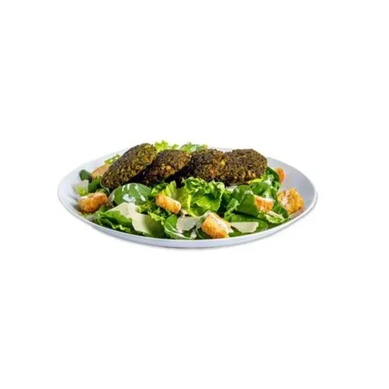 Caesar Salad w/ Falafels