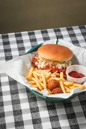 Nashville Hot Catfish Sandwich