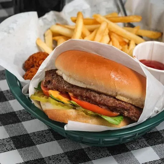 Cheeseburger and Fries