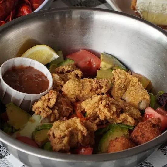 Fried Oyster Salad