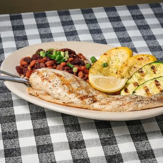 Grilled Red Fish Plate