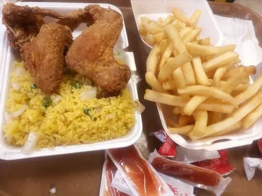 Fried Half Chicken