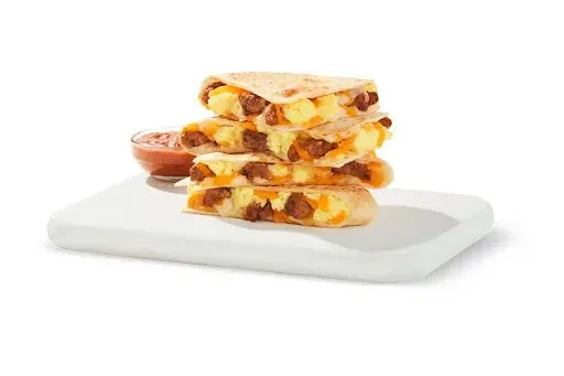 SAUSAGE EGG & CHEESE ‘DILLA