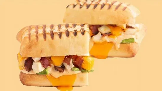 Chipotle Chicken 'N Bacon Panini Melt