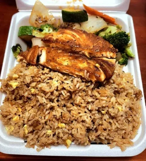 Hibachi Salmon