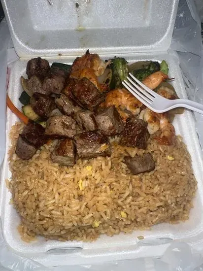 Hibachi Steak & Shrimp