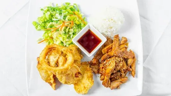 C. Chicken Teriyaki & Tempura