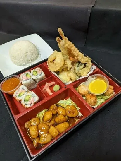 Scallop Teriyaki Bento Box